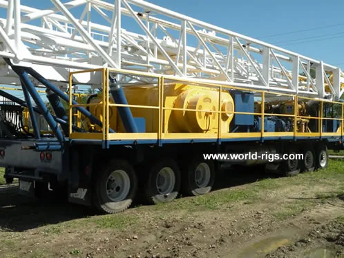 Carrier Mounted Drilling Rig